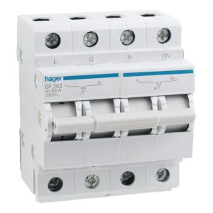 Inversor 2P 63 A com PO.0 SF263 – Hager