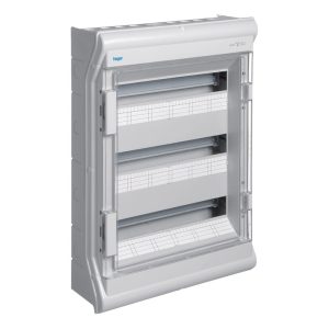 Caixa Vector Estanque IP55 3 Filas 54 Mód. – Hager
