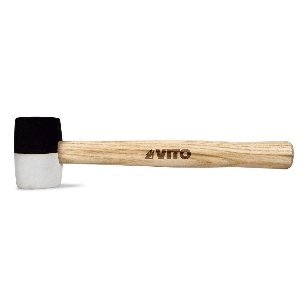 Maço com Borracha Branca - Preta 250G – Vito
