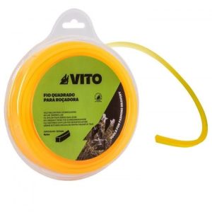Fio Nylon Quadrado para Roçadora 3 mm 100 m – Vito